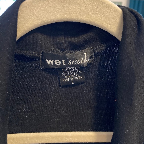 Wet Seal Short Sleeved Cardigan w/Pockets - SIZE L - Picture 3 of 3